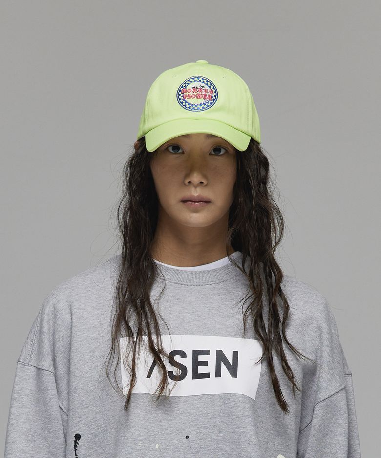 공용 피치트리 엠블럼 볼캡/MS0ACP01U GREEN