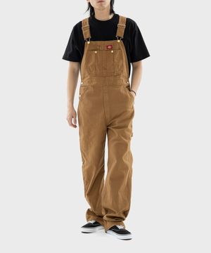 BIB 덕 캔버스 오버롤 팬츠 Brown