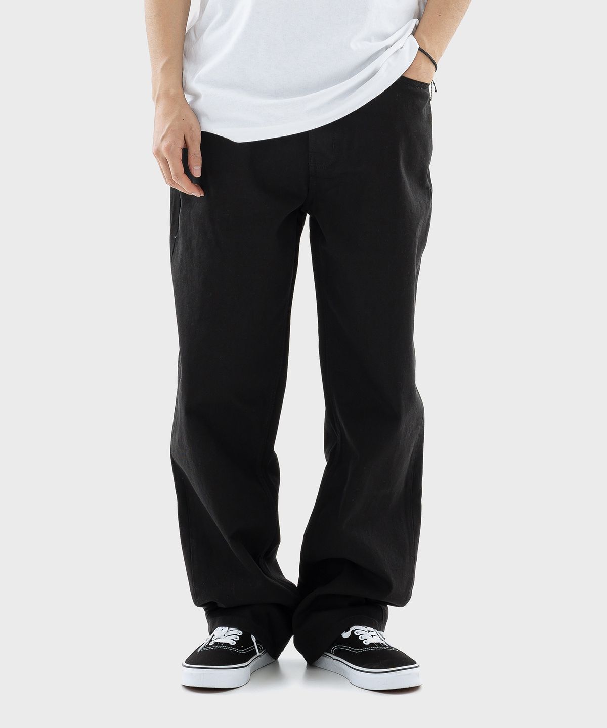 디키즈(DICKIES) 토마스빌 루즈핏 데님팬츠 Black