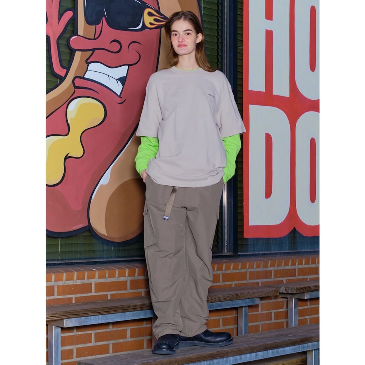 샌드 사운드(SAND SOUND) SetUp Cargo Pants  Khaki