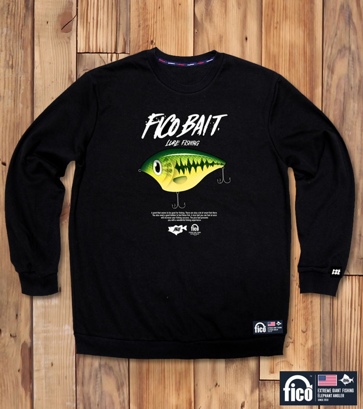 돌돌(DOLDOL) FICO-MTM-187 익스트림 낚시 브랜드  피코 그래픽 맨투맨 긴팔