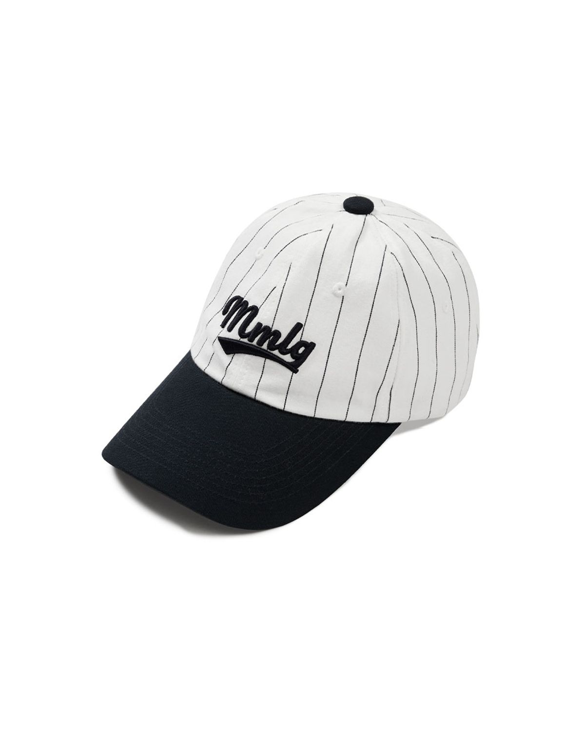 엠엠엘지(MMLG) [Mmlg] STRIPE BALLCAP (WHITE / NAVY)