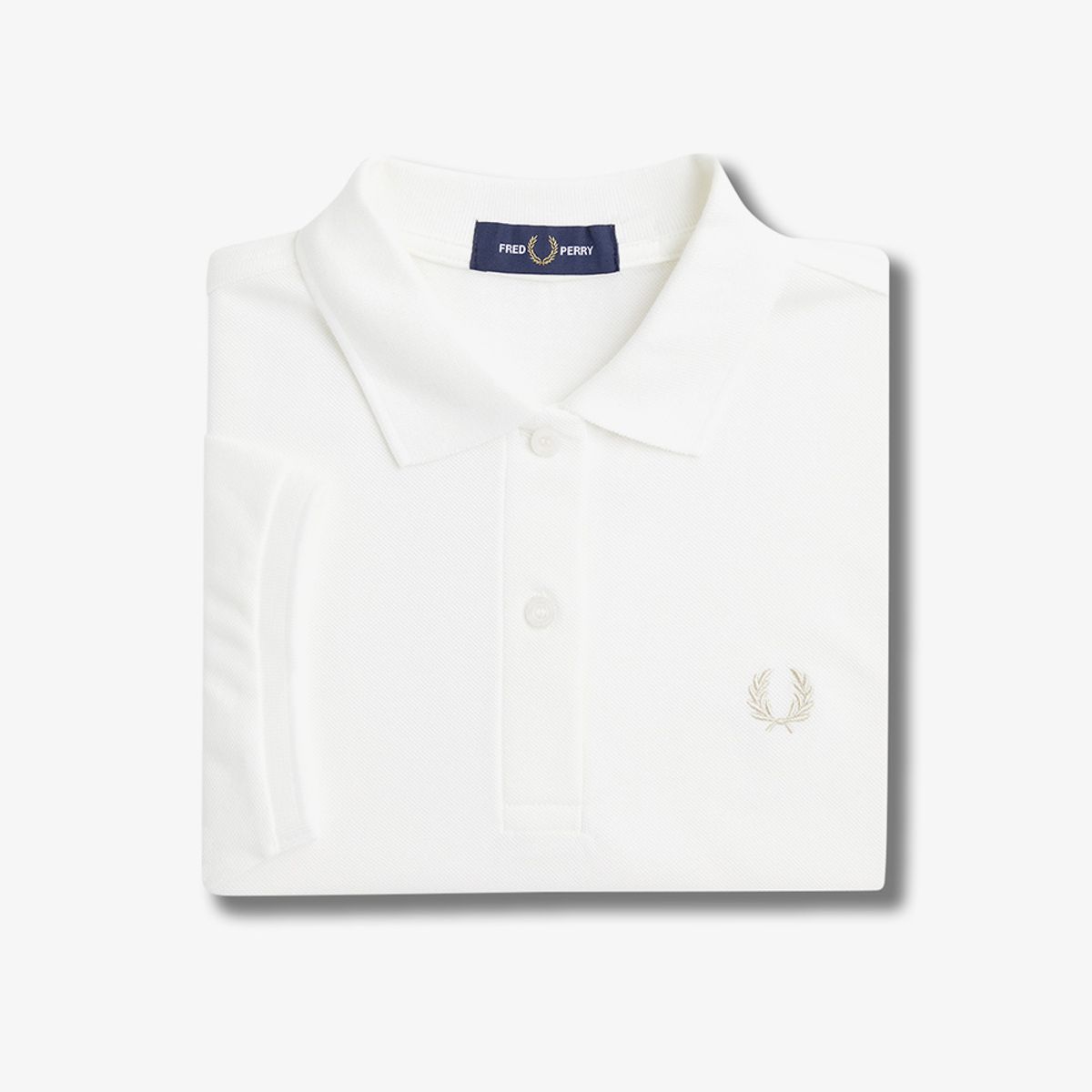 프레드페리(FRED PERRY) [G6000] 여성 플레인 프레드페리 셔츠 - 스노우화이트/오트밀 AFPF2416000-B34