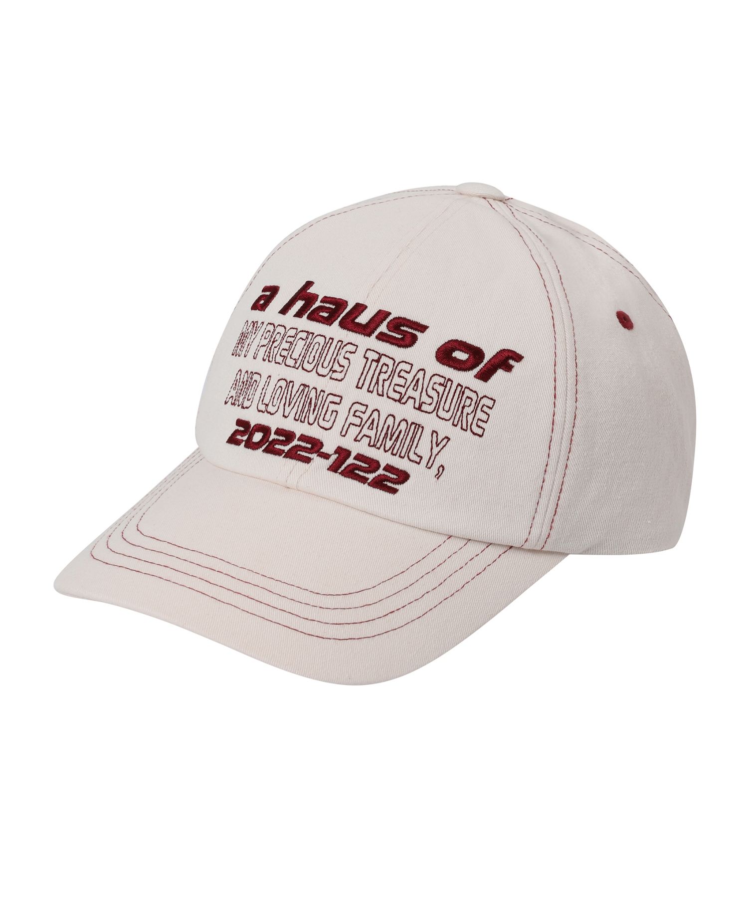 │bauf│ House of Ball Cap Stitch Ivory BFH-24A-U-IVY-067 MUSINSA | BAUF House of Ball Cap [Stitch Ivory]