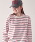 MULTI STRIPE LONG SLEEVE IVORY