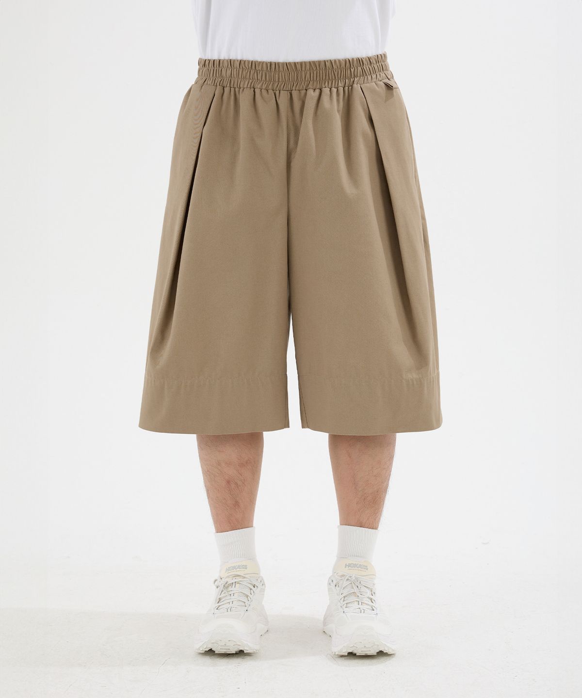 이에이(IEY) PUMP BERMUDA PANTS Beige
