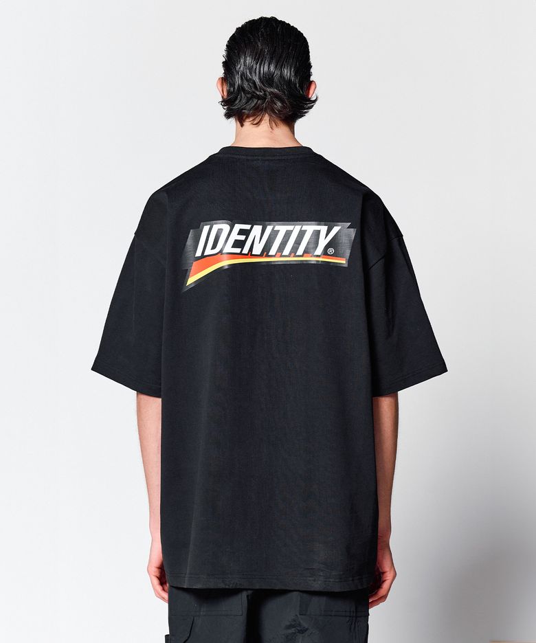 BATTERY BACK LOGO T-SHIRT Black