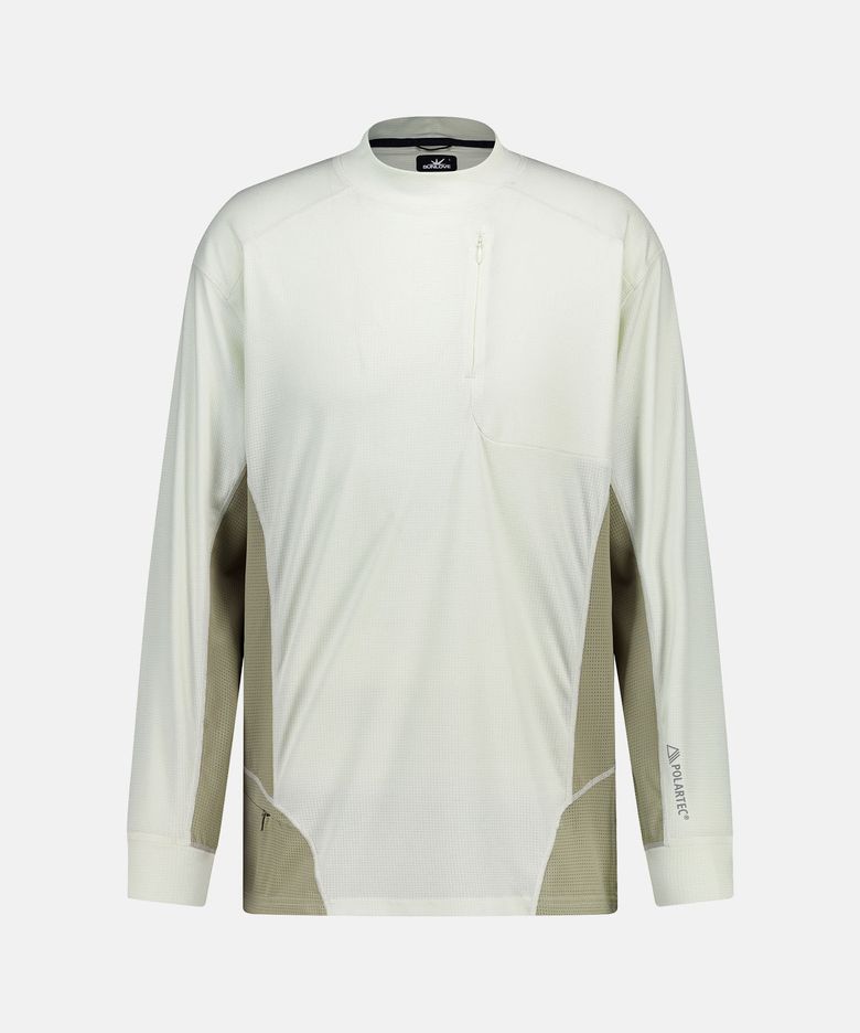 Polartec® Delta Mockneck L/S Tee Ivory
