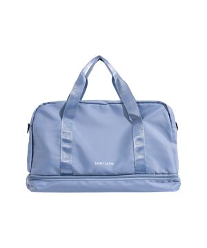 레치 여행용 보스턴백_미스트블루