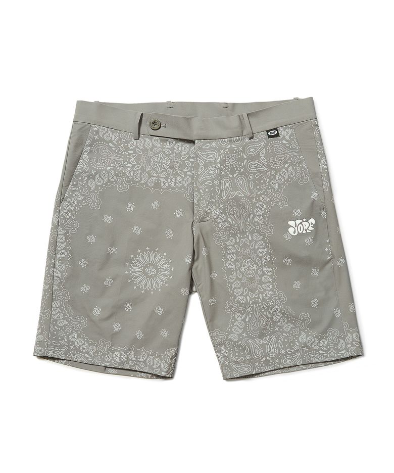 YORF SHORTS PAISLEY BEIGE 욜프 반바지 페이즐리 베이지