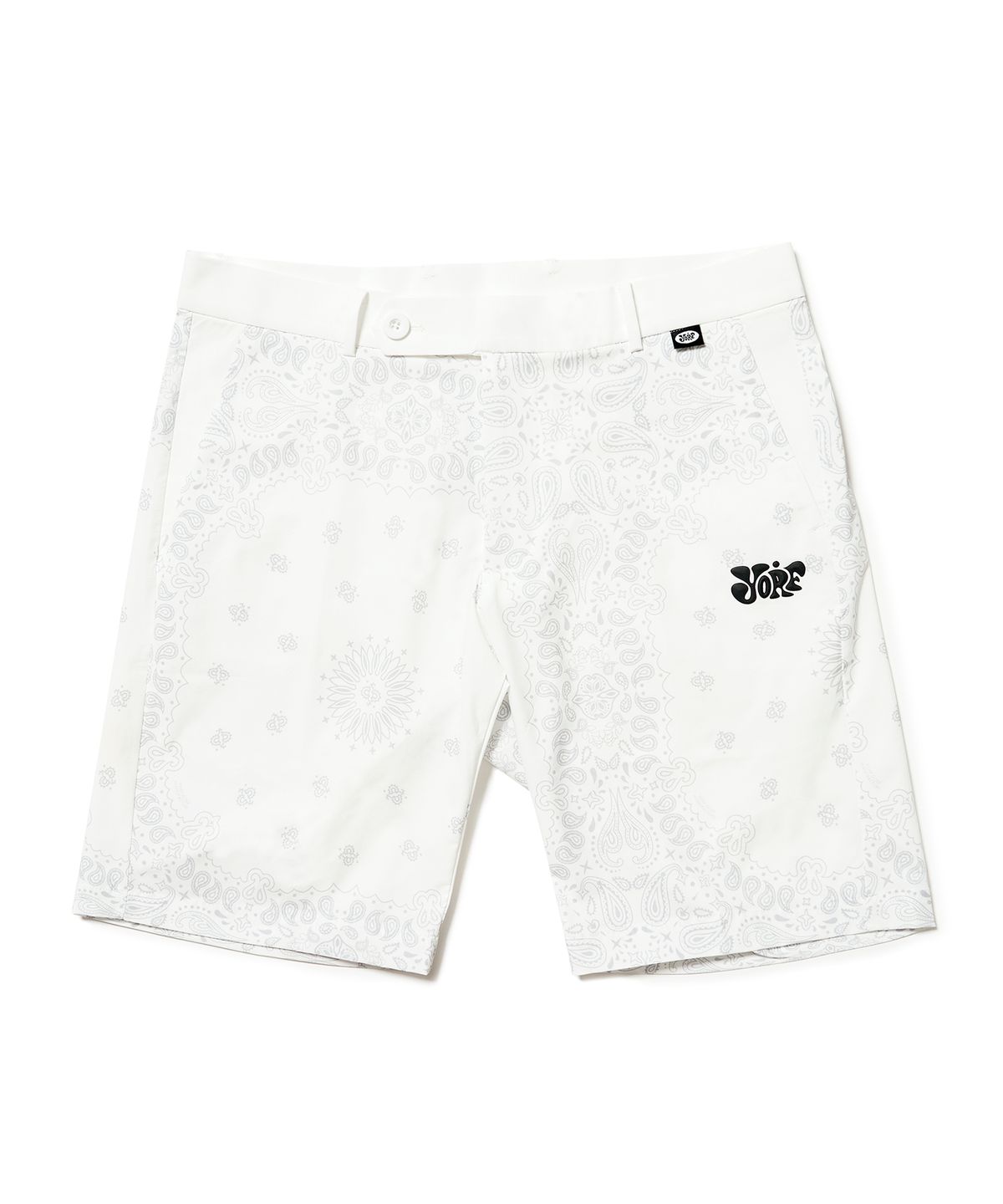 욜프(YORF) YORF SHORTS PAISLEY WHITE