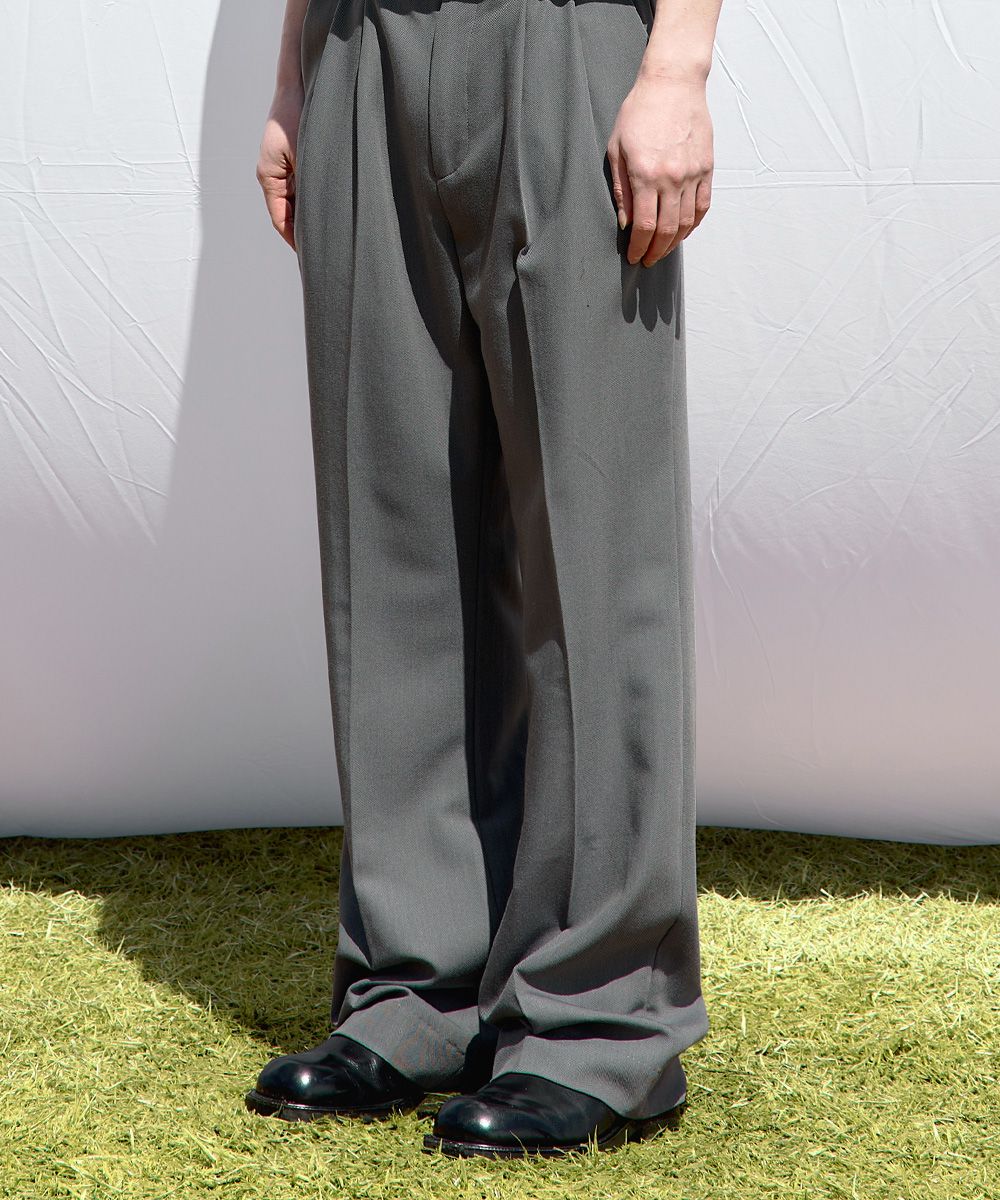 【MAISON MINED】SAINT TWO TUCK WIDE PANTS 메종미네드 ~30% - SAINT TWO TUCK WIDE PANTS BROWN