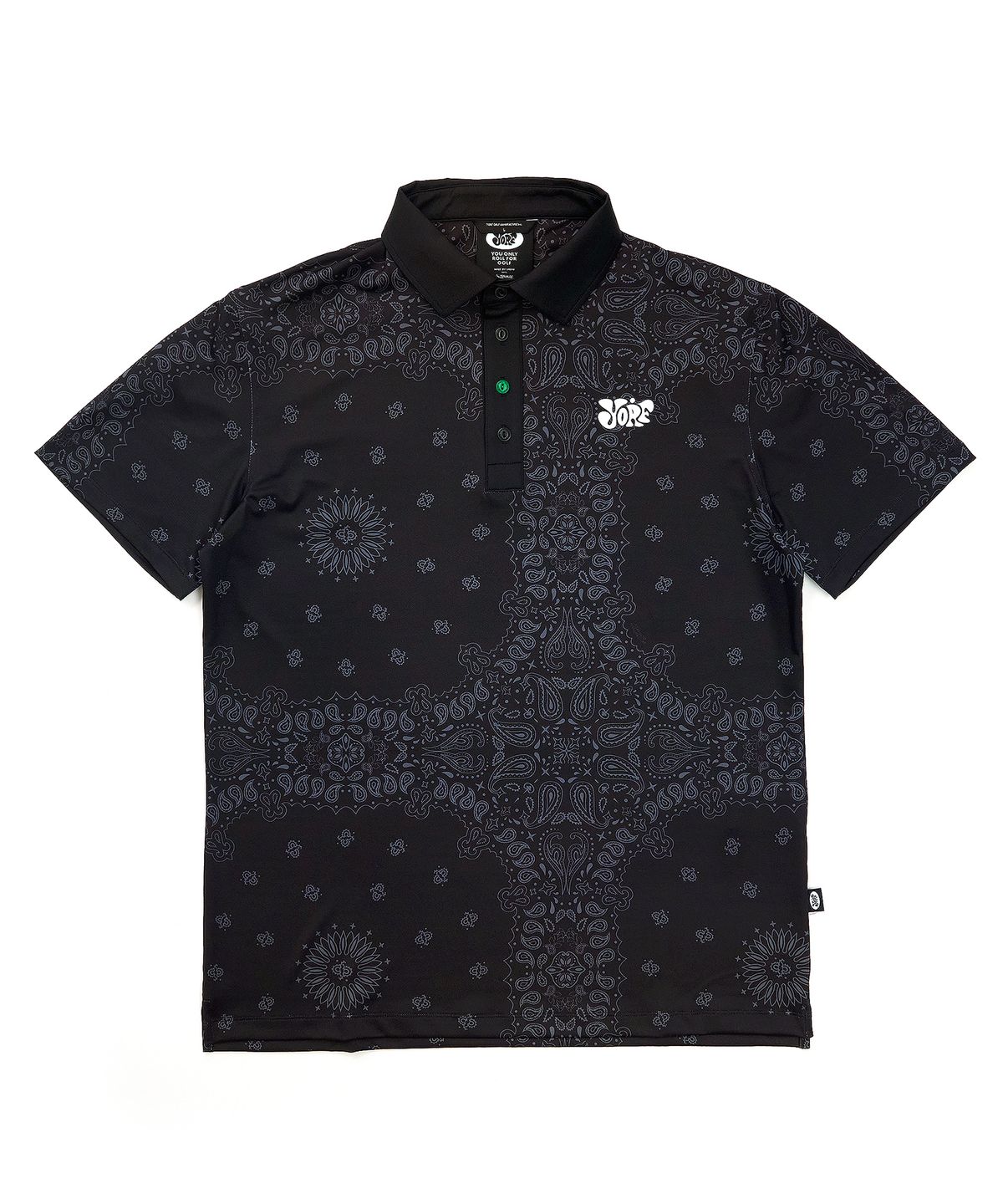 욜프(YORF) YORF PK SHIRTS PAISLEY BLACK