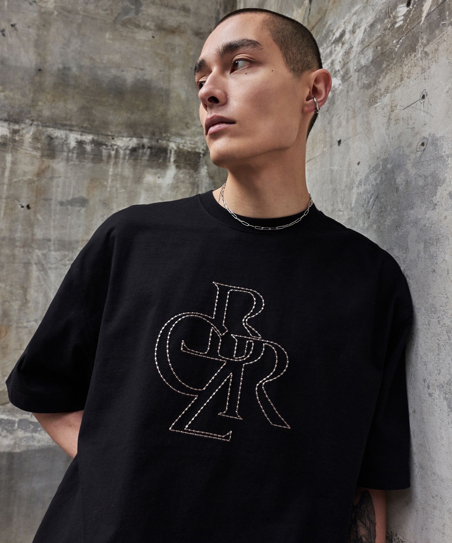 Tシャツ・カットソー citybreeze Symbol Logo Embroidered Short Sleeve T-Shirt_2COL MUSINSA | CITYBREEZE UNISEX Double Logo Short Sleeve T
