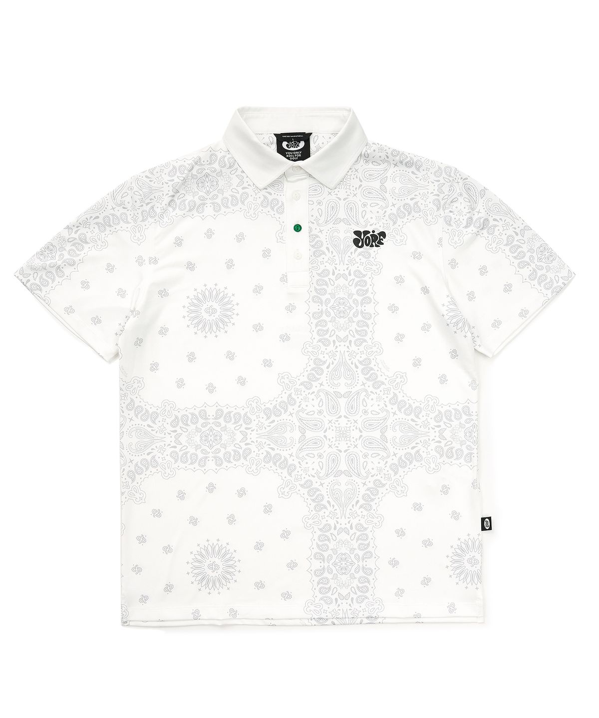 욜프(YORF) YORF PK SHIRTS PAISLEY WHITE