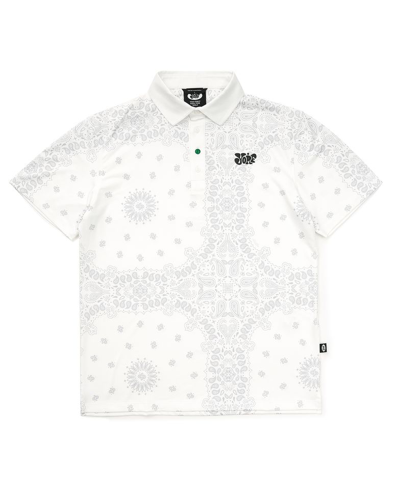 YORF PK SHIRTS PAISLEY WHITE