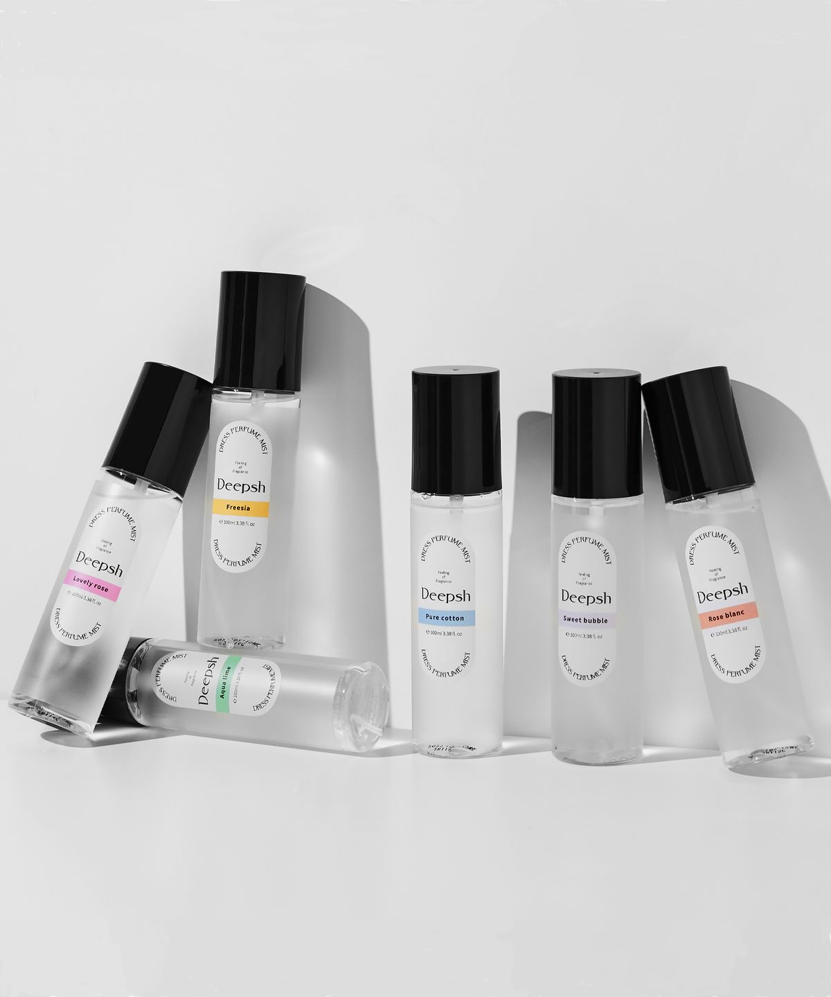 딥쉬(DEEPSH) [2pack] 니치 퍼퓸 섬유향수 100ml  6종_택2