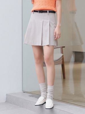 여성) 플리츠 미니 스커트_MSE2RS2206