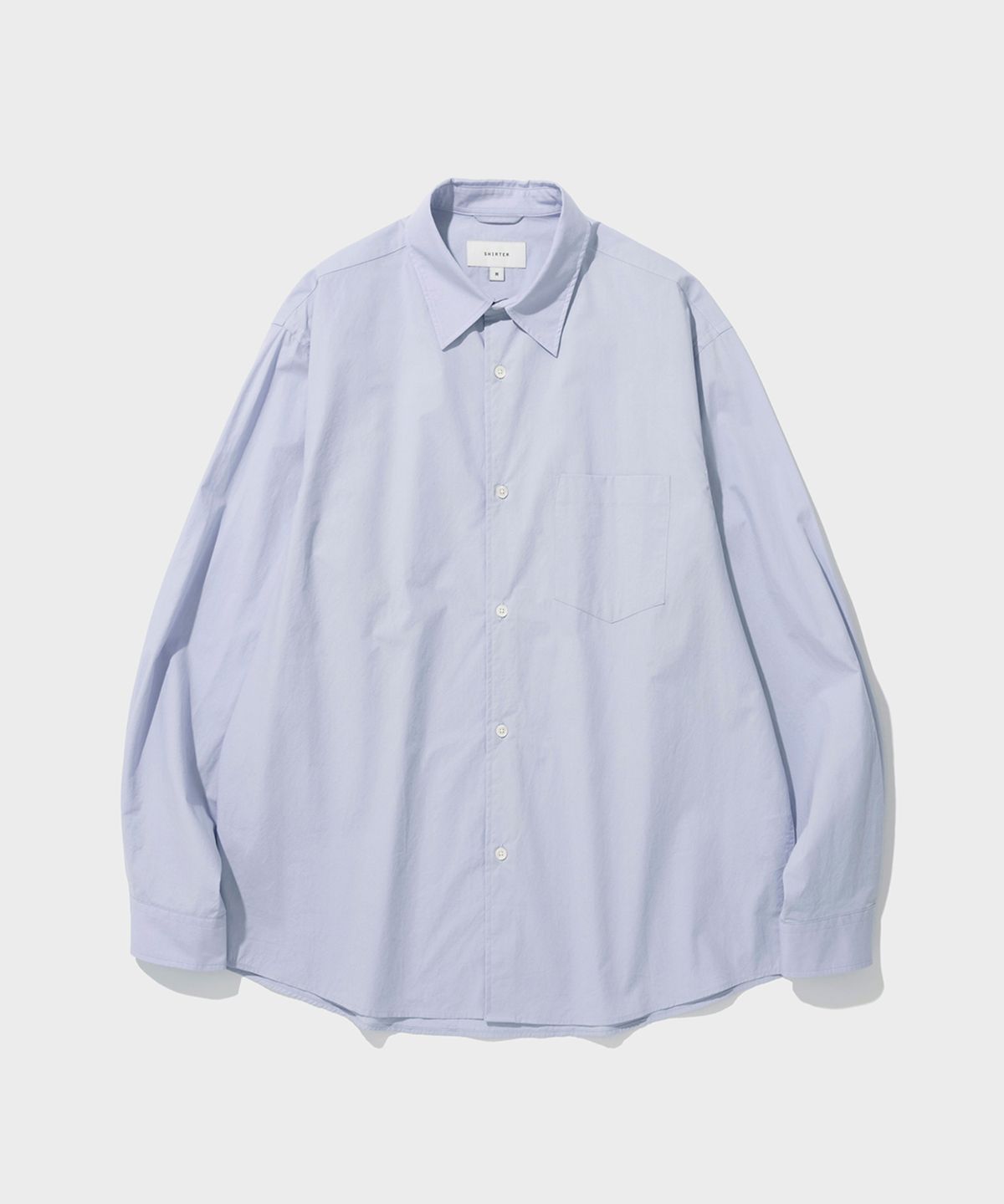 셔터(SHIRTER) [UNISEX] STABLE SHIRT (LIGHT SAX)