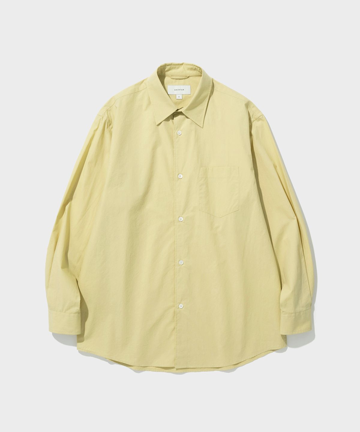 셔터(SHIRTER) [UNISEX] STABLE SHIRT (LEMON)