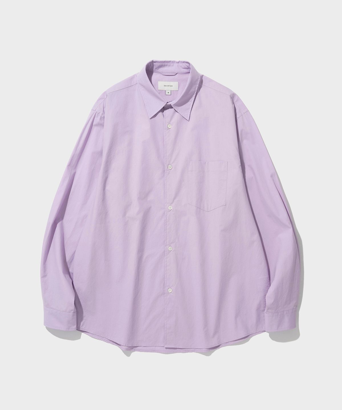 셔터(SHIRTER) [UNISEX] STABLE SHIRT (VIOLET)