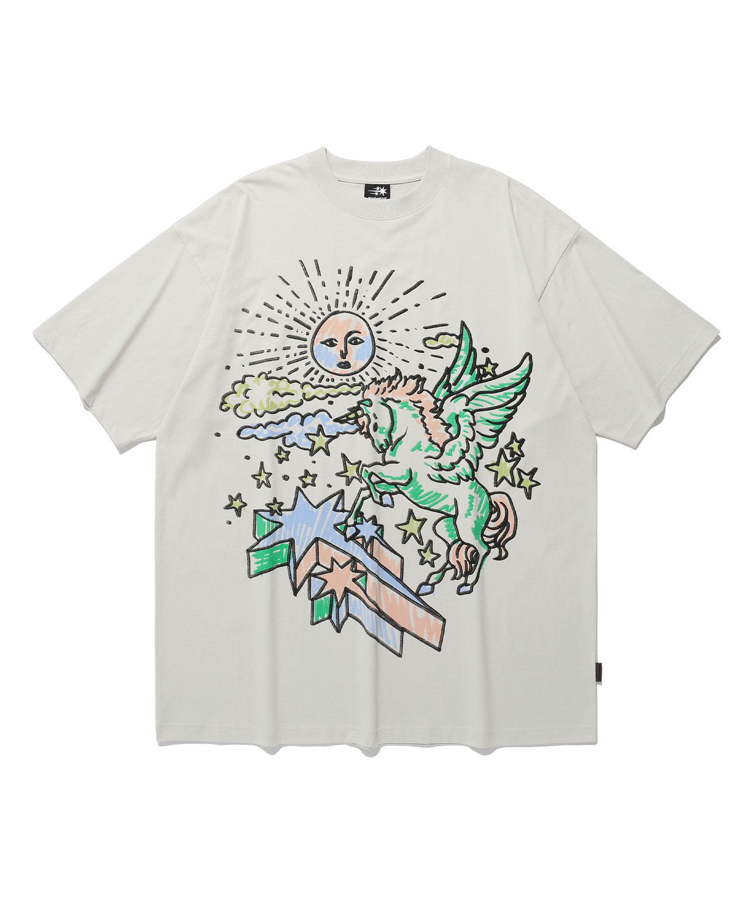 Nice Ghost Club★韓国★男女兼用★Utopia Big Big T-shirt 2色 Nice Ghost Club☆韓国☆男女兼用☆Utopia Big Big T-shirt 2色