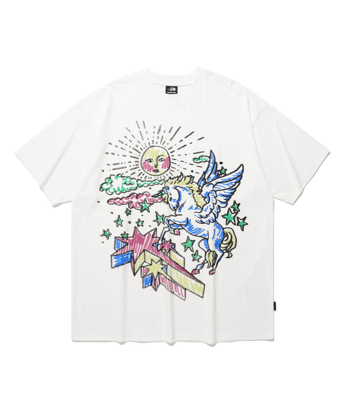 나이스고스트클럽(NICEGHOSTCLUB) UTOPIA BIG BIG TEE_WHITE(NG2EMUT545A)