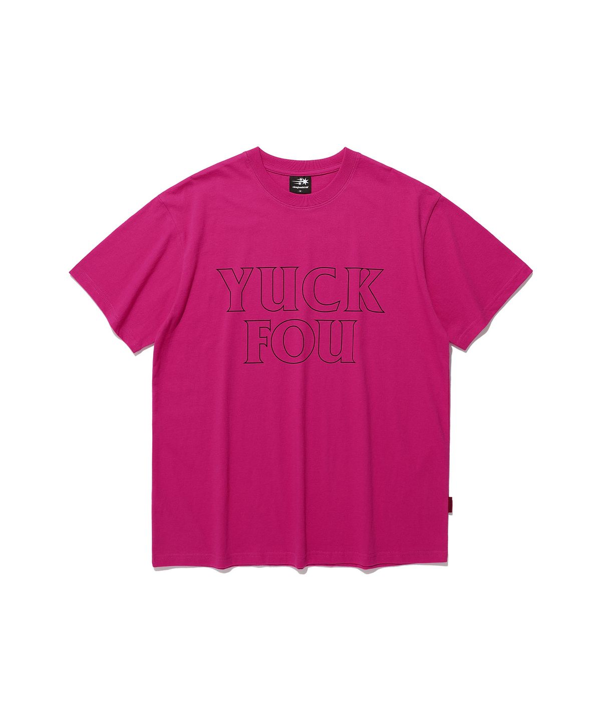 나이스고스트클럽(NICEGHOSTCLUB) YUCK FOU TEE_PINK(NG2EMUT531A)