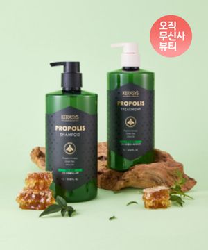 프로폴리스 두피 클렌징 트리트먼트 그린 1L 2입 구성