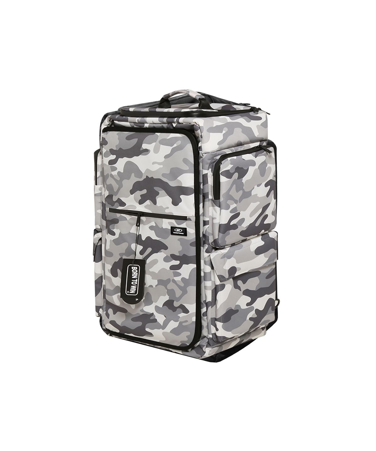 본투윈(BORN TO WIN) B2 BACKPACK NO PATCH VER [GREY CAMO]
