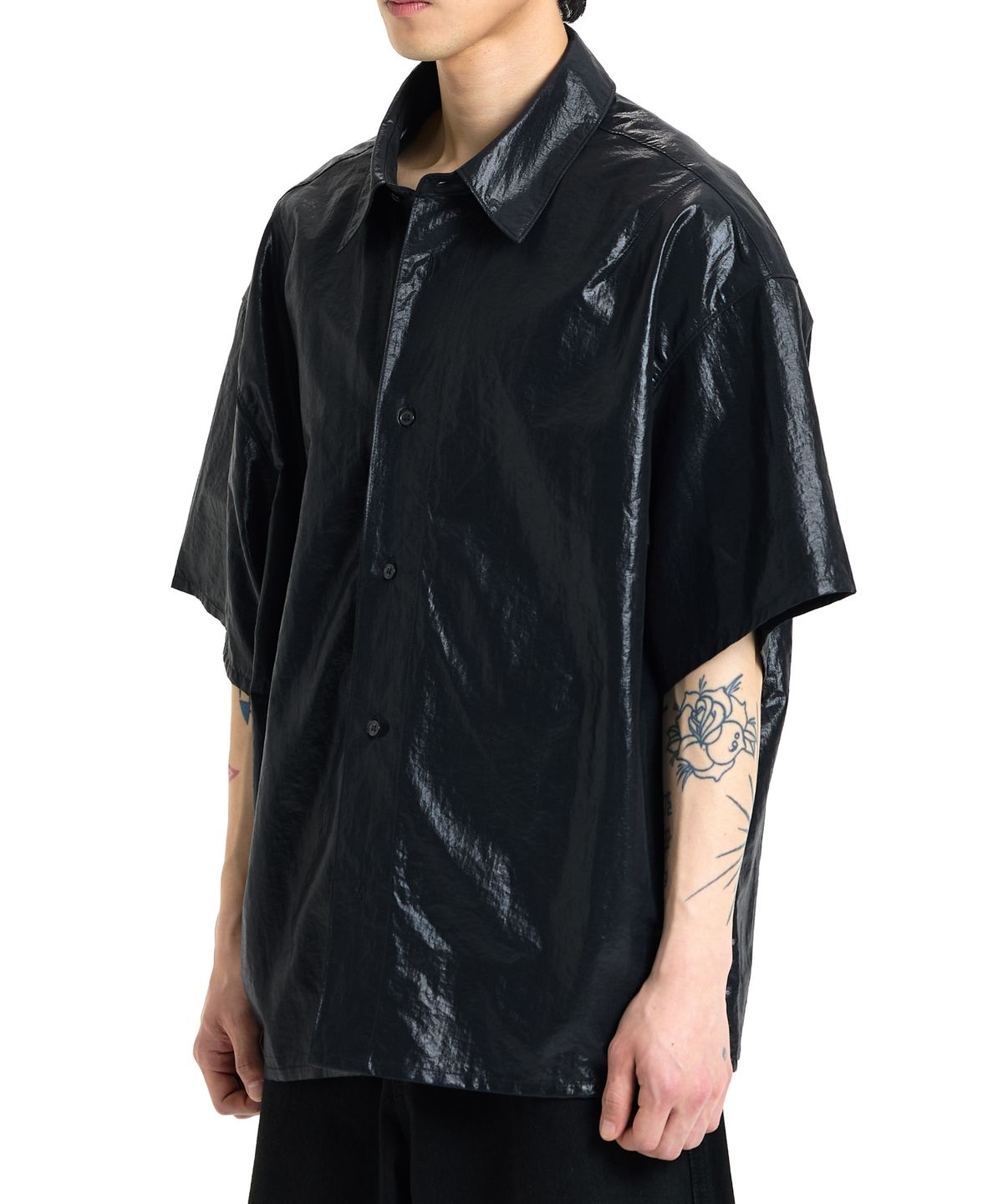 본바트(VONVAT) Glossy Half Shirts