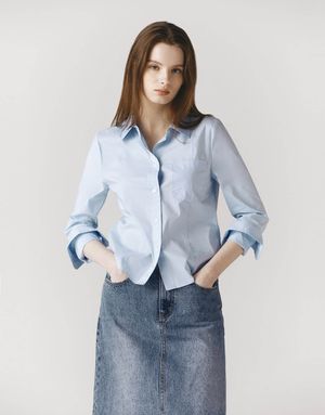 슬림핏 셔츠 344507 [3color]