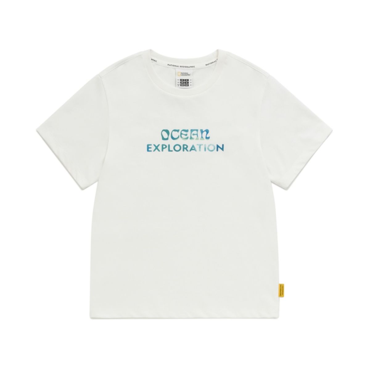 내셔널지오그래픽 키즈(NATIONAL GEOGRAPHIC KIDS) K242UTS950 동물 그래픽 반팔티-2 WHITE
