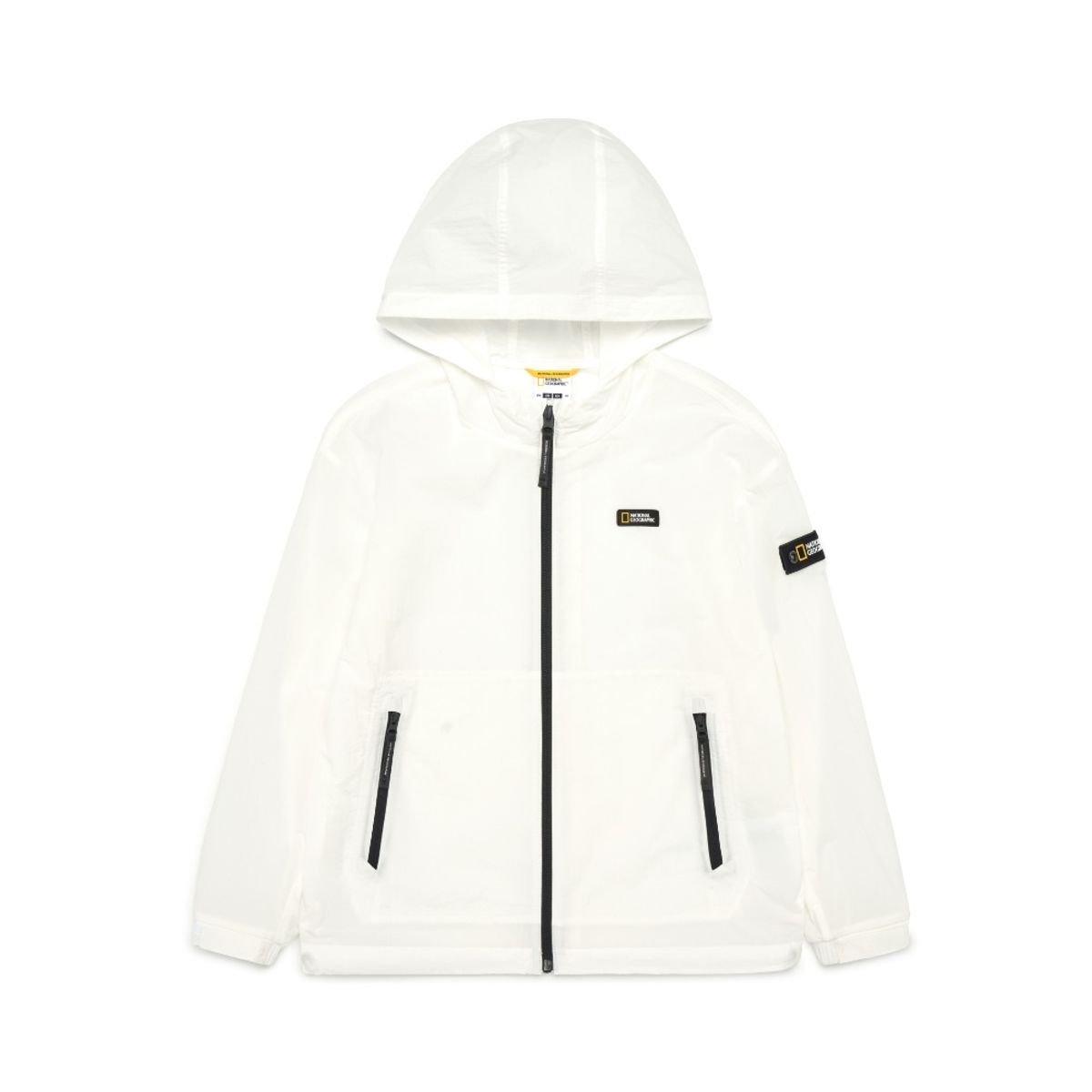 내셔널지오그래픽 키즈(NATIONAL GEOGRAPHIC KIDS) K242UJK930 페이퍼 바람막이자켓 WHITE