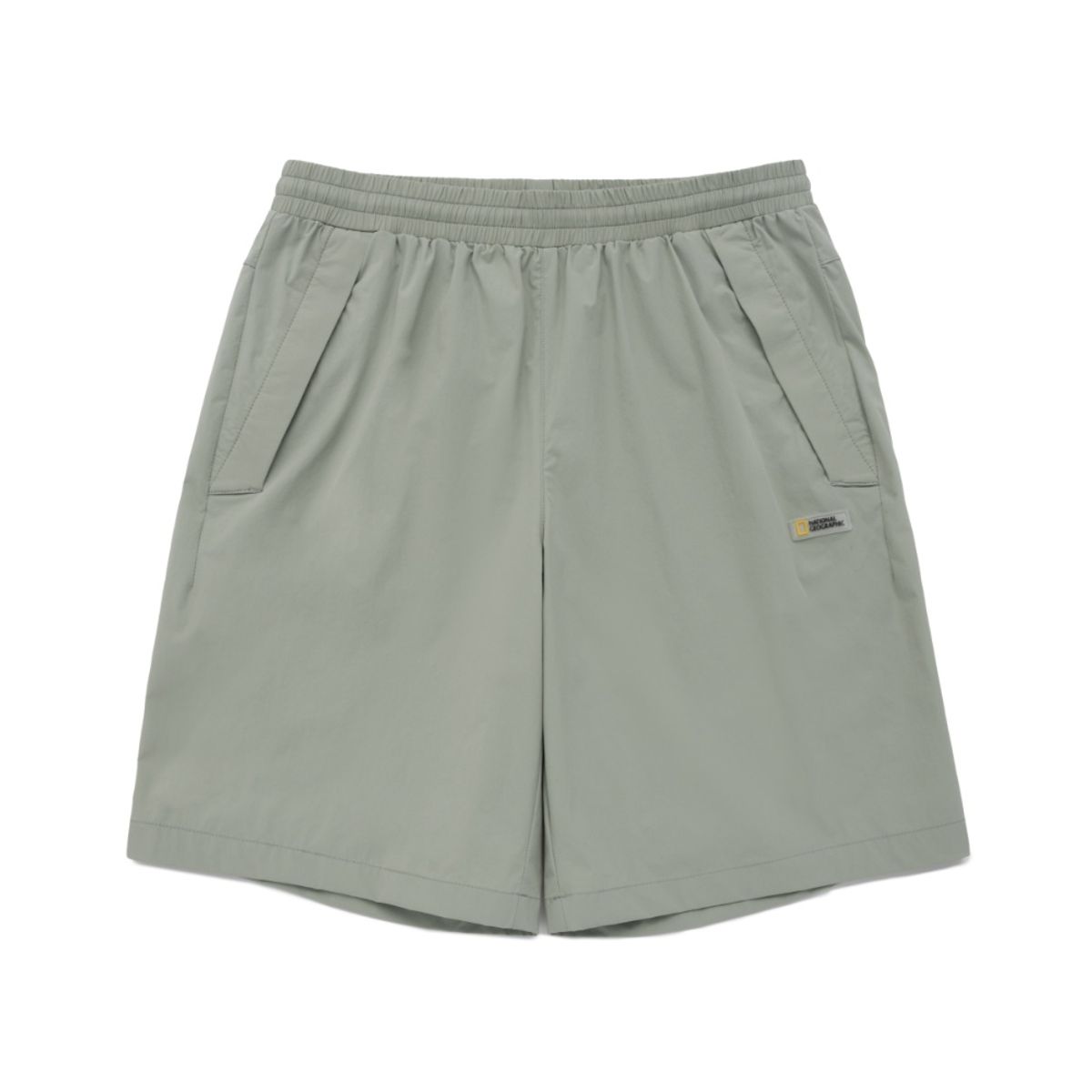 내셔널지오그래픽 키즈(NATIONAL GEOGRAPHIC KIDS) K242UHP920 카리부 5부 우븐 반바지 LICHENKHAKI