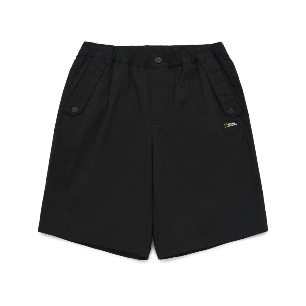 내셔널지오그래픽 키즈(NATIONAL GEOGRAPHIC KIDS) K242UHP940 면스판 5부 반바지 CARBONBLACK