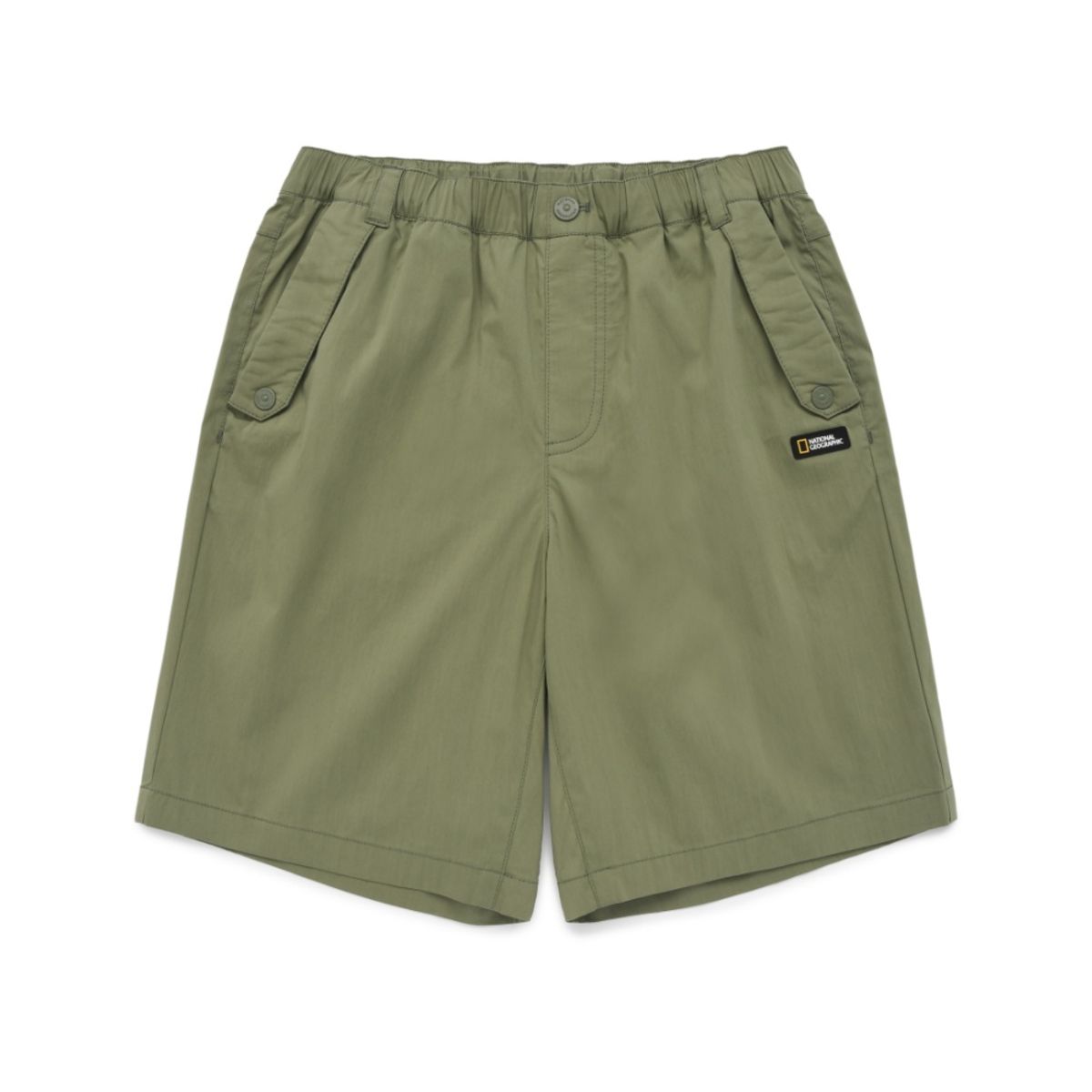 내셔널지오그래픽 키즈(NATIONAL GEOGRAPHIC KIDS) K242UHP940 면스판 5부 반바지 KHAKI