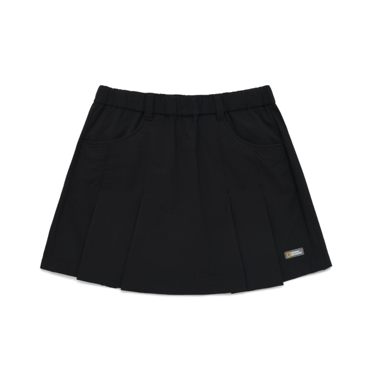 내셔널지오그래픽 키즈(NATIONAL GEOGRAPHIC KIDS) K242GHP910 여아 우븐 큐롯 반바지 CARBONBLACK