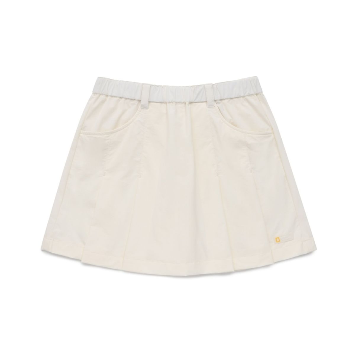 내셔널지오그래픽 키즈(NATIONAL GEOGRAPHIC KIDS) K242GHP910 여아 우븐 큐롯 반바지 IVORY