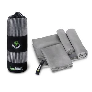 극세사 스포츠타올 3IN1 그레이