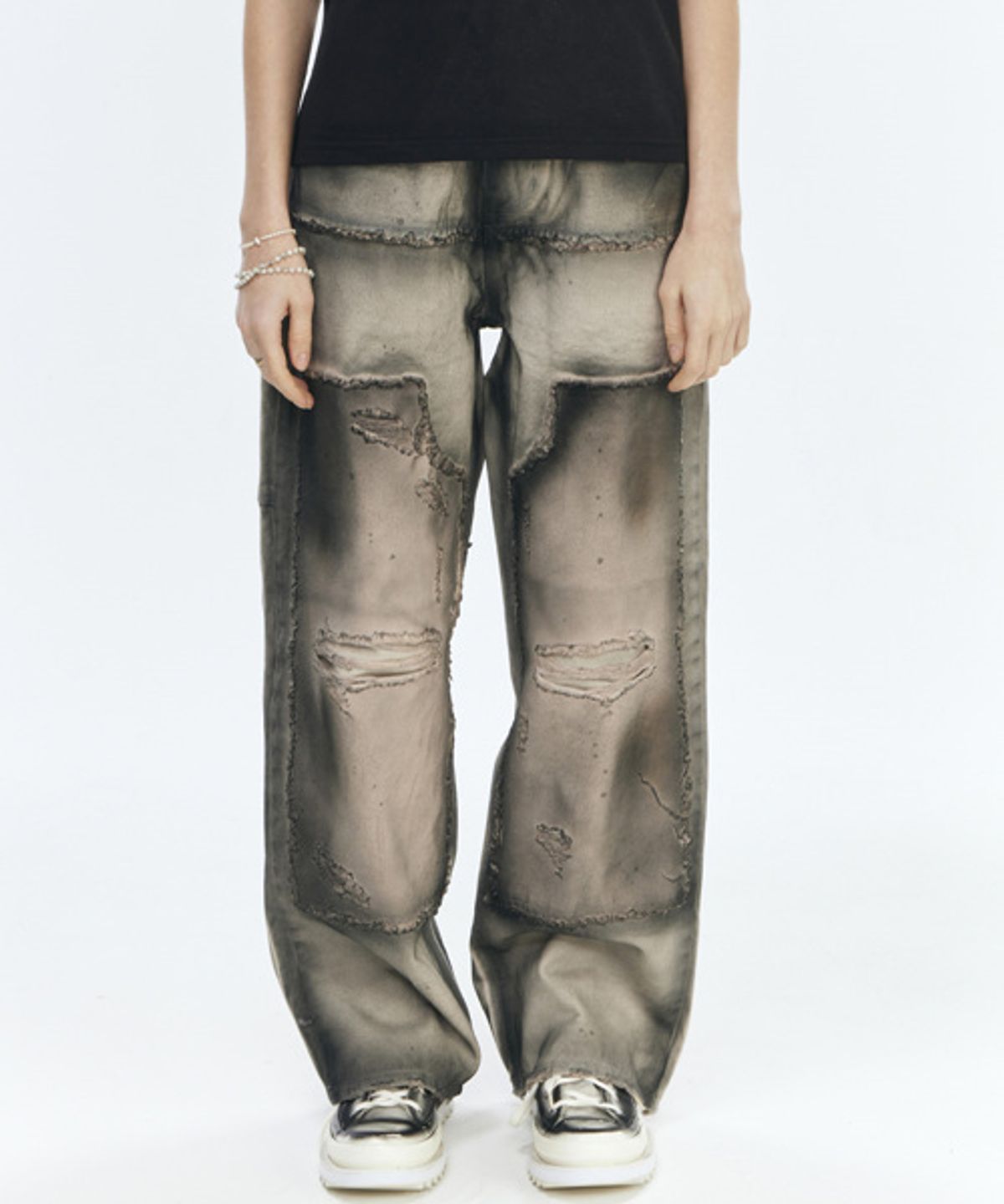 그레이티스트(THE GREATEST) Dirty Washed Pants