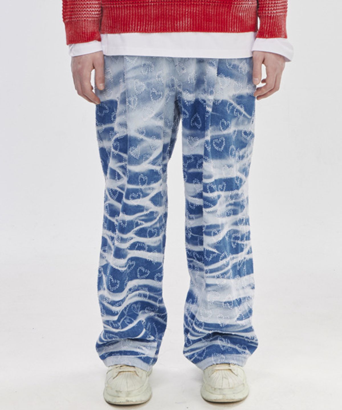그레이티스트(THE GREATEST) Heart Washed Pants