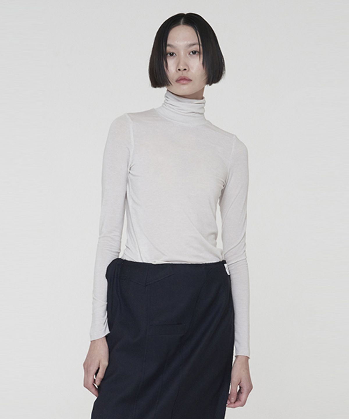 래코드(RECODE) Angel Wool Jersey Top_RQTAX24522IVX