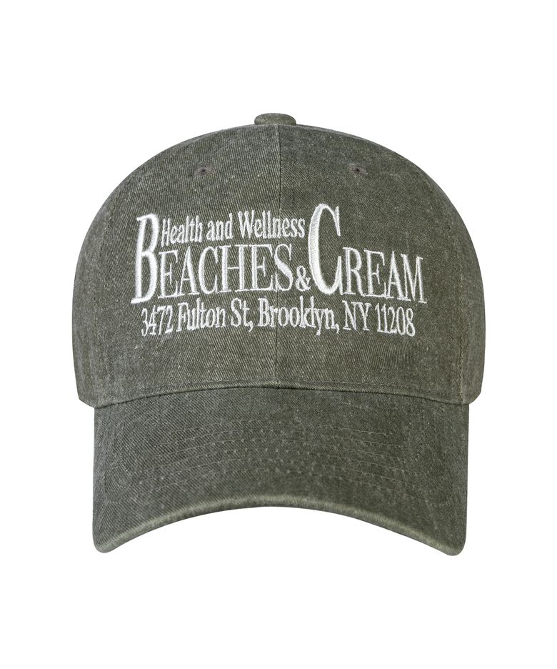 HEALTH AND WELLNESS PIGMENT BALL CAP-KHAKI