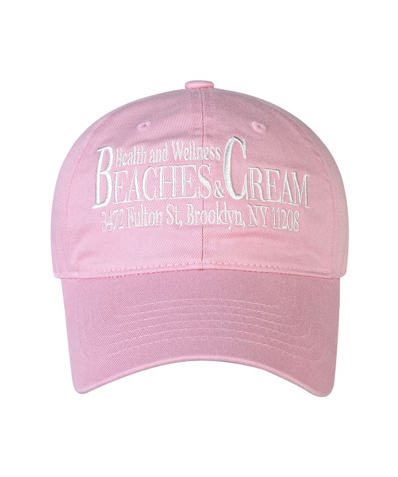 HEALTH AND WELLNESS BALL CAP-LIGHT PINK