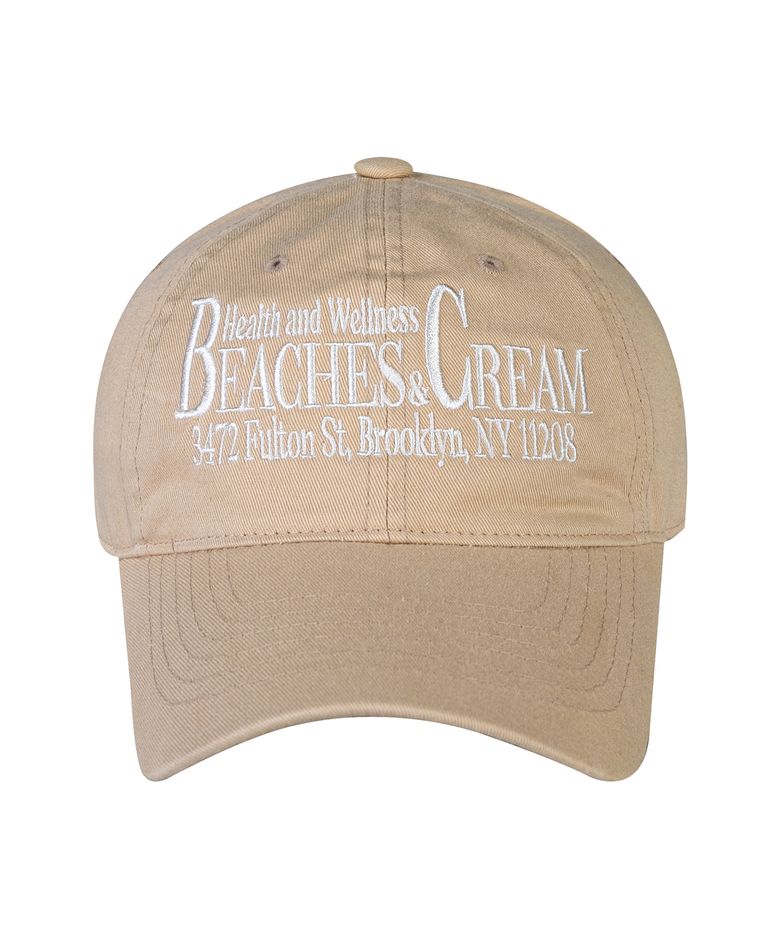 HEALTH AND WELLNESS BALL CAP-BEIGE