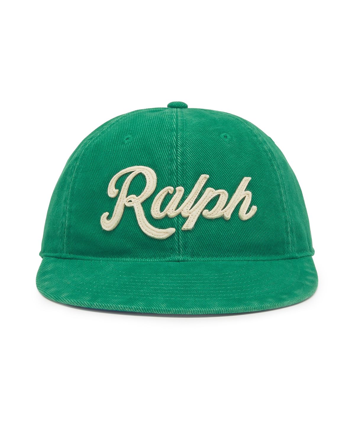 폴로 랄프 로렌(POLO RALPH LAUREN) 아플리케 트윌 볼 캡 - 그린