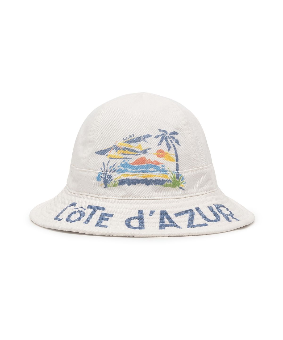 폴로 랄프 로렌(POLO RALPH LAUREN) 리버시블 코튼 트윌 버킷 햇 - 화이트