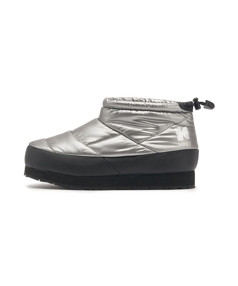 PUFFY MINI - METALLIC SILVER