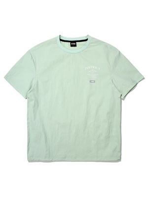 우븐 반소매 피스테 (그린)